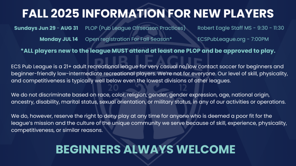 Information for new players